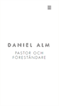 Mobile Screenshot of danielalm.se